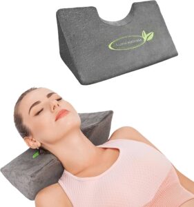 how to use a wedge pillow for neck pain​