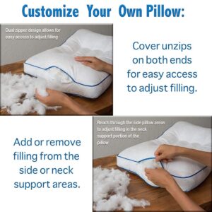 how to adjust pillow for neck pain