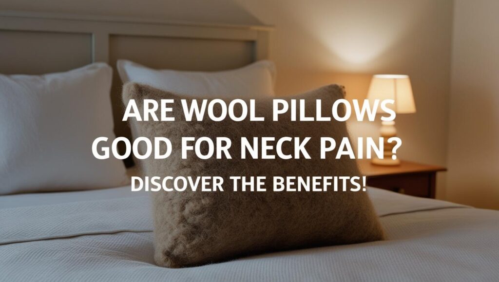 are wool pillows good for neck pain