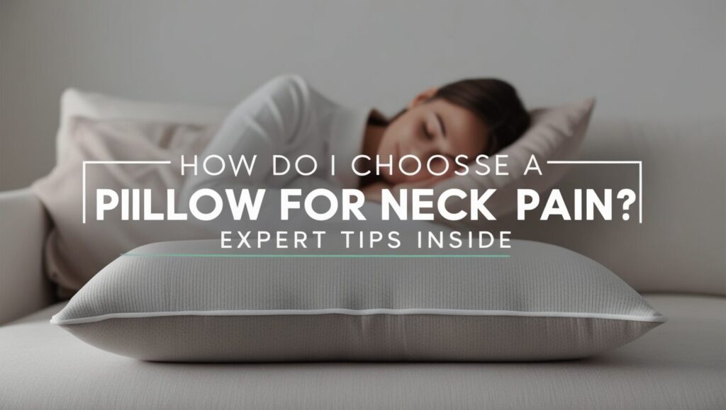 how do i choose a pillow for neck pain