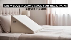are wedge pillows good for neck pain