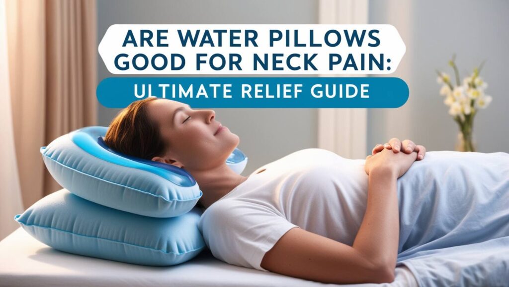 are water pillows good for neck pain