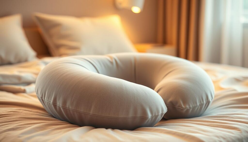 c shaped pregnancy pillow