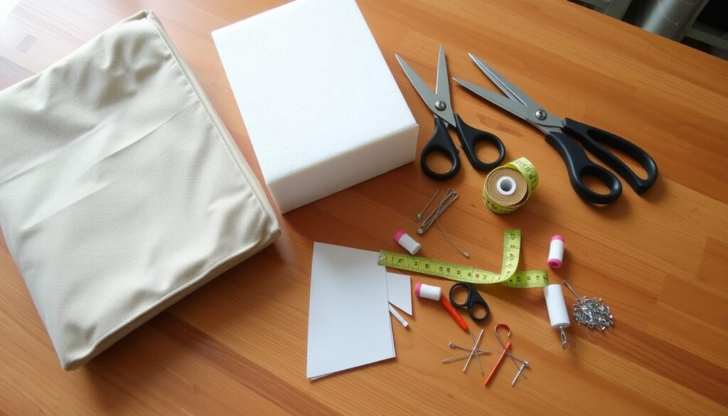 how to make a bench cushion