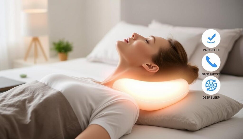 cervical neck pillow for pain relief