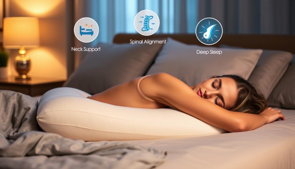 cervical support pillows for sleeping